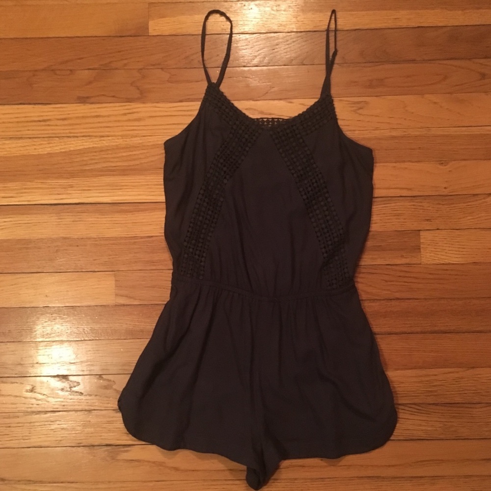 Grey Tank Romper